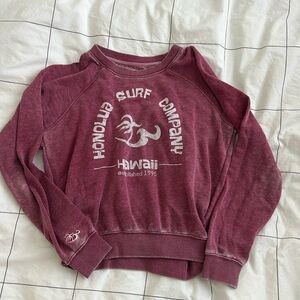 Cropped crewneck
